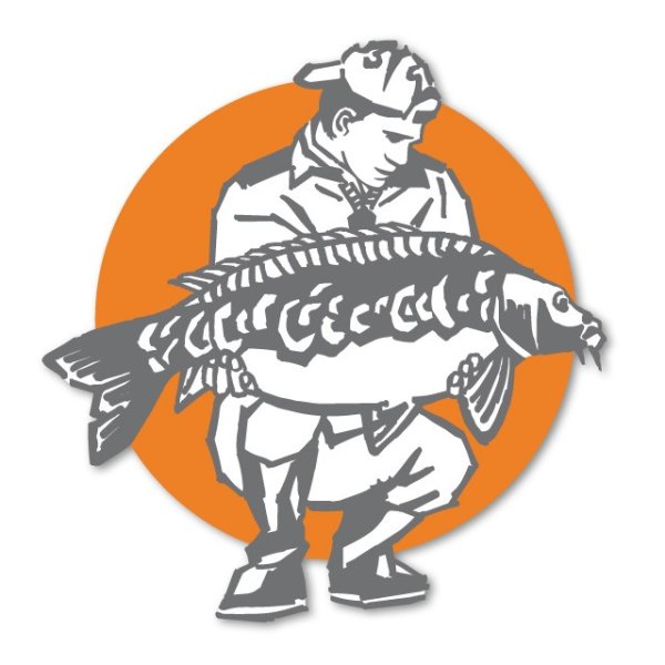 Наклейки с карпом , карпфишинг