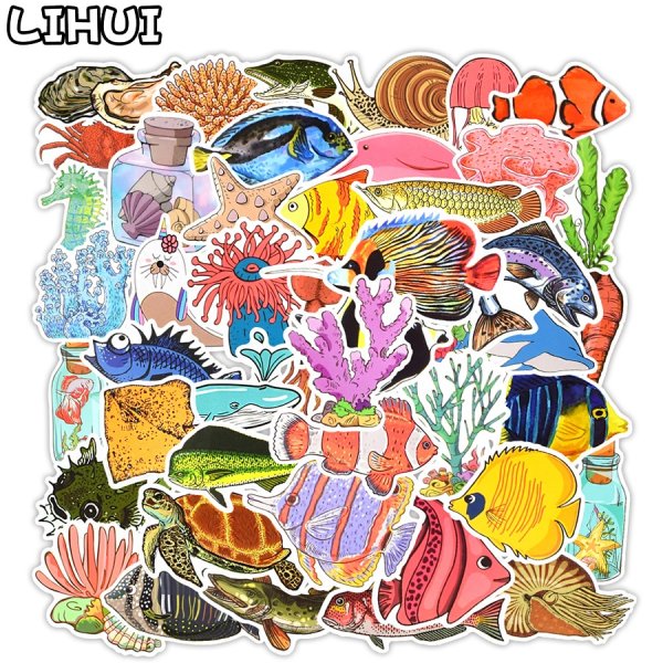 На море (с наклейками)