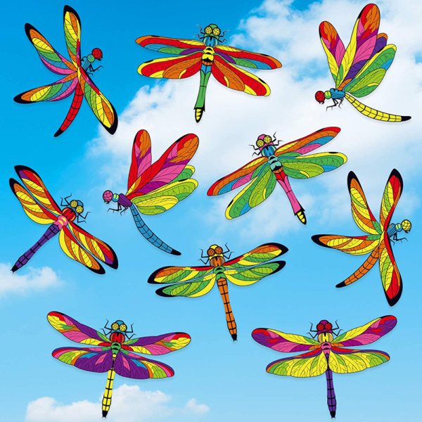 Бабочки и Стрекозы стикер