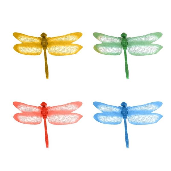 Наклейки "Стрекозы"