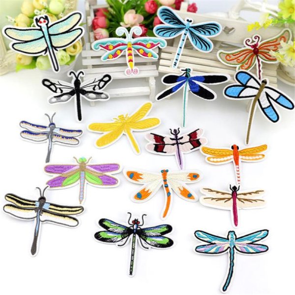 Стрекозы наклейки 3d