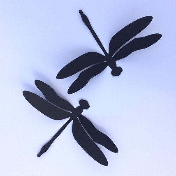 Наклейки декоративные Стрекозы