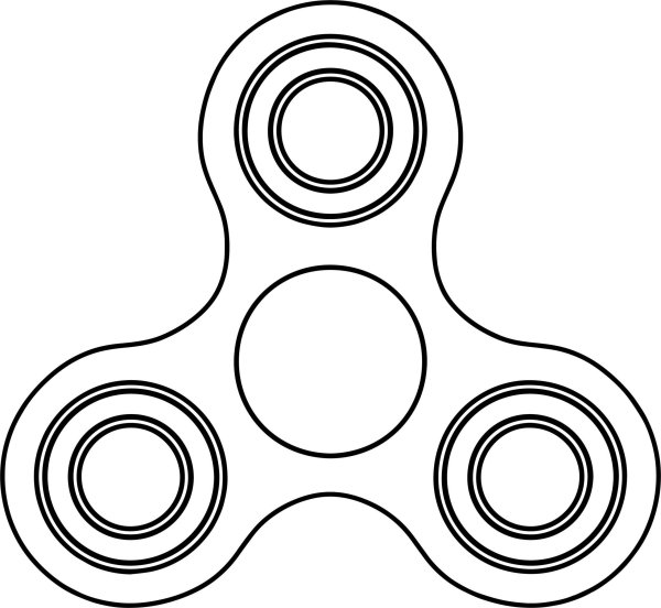 Трафарет СПИННЕРА