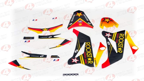 Комплект наклеек пластика на мотоцикл BSE z2