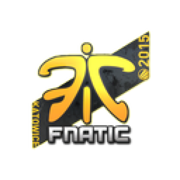 Золотой фнатик наклейки