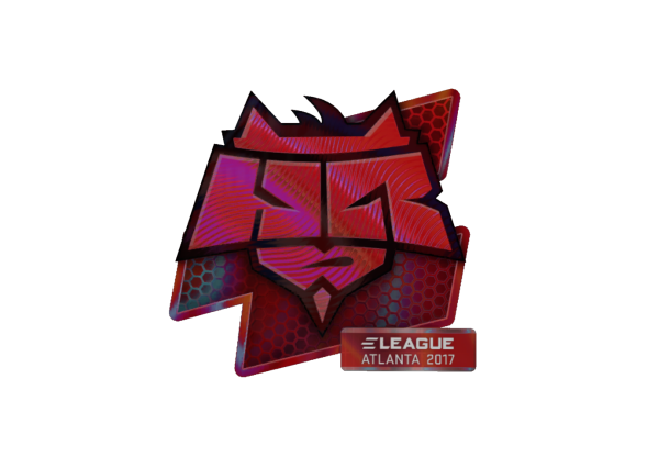 Атланта 2017 наклейка