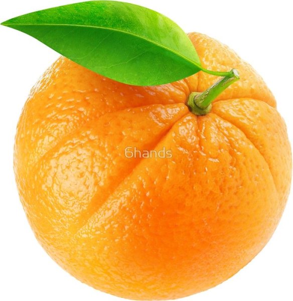 Маска апельсина для детей