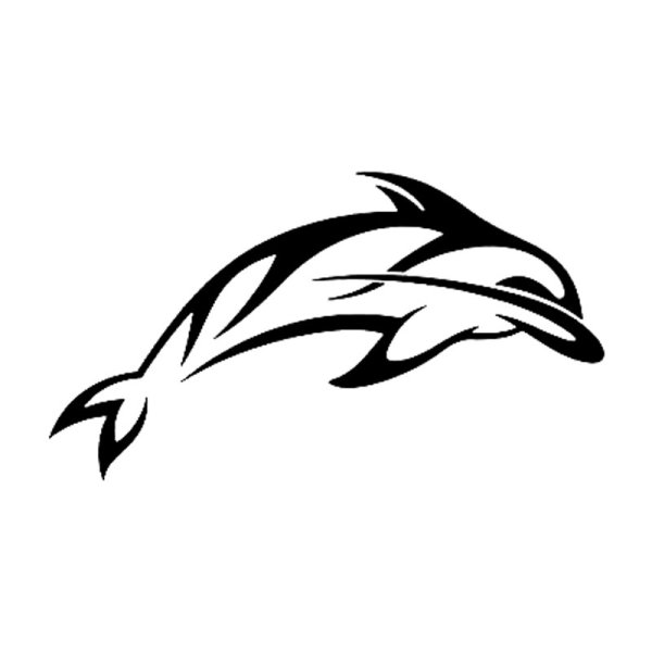 Наклейки "дельфины"