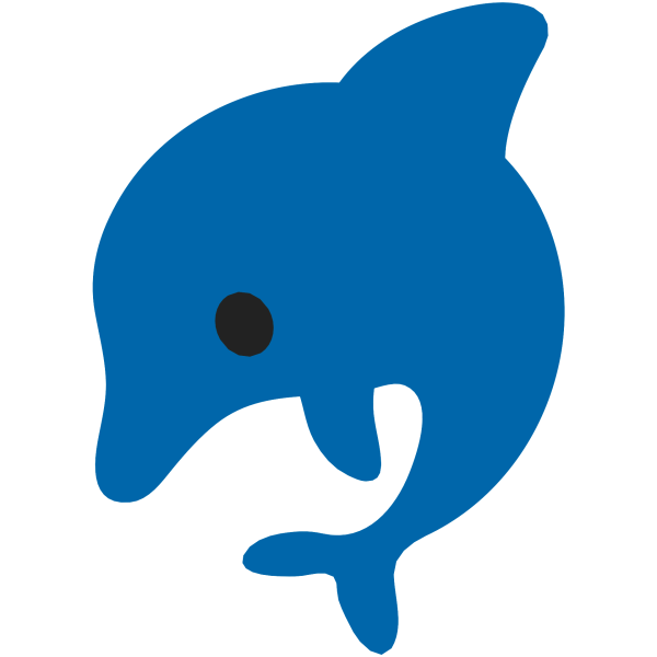 Наклейки "дельфины"