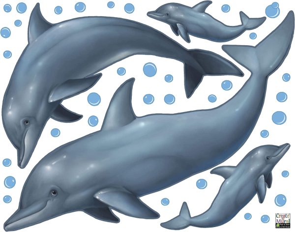 Наклейка Дельфин