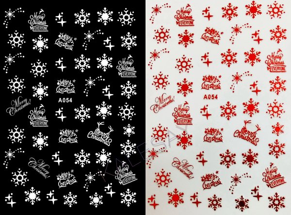 Стикер снег