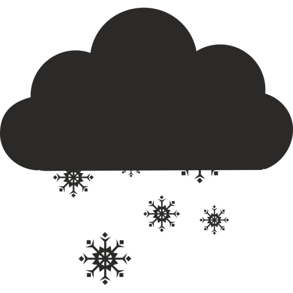 Тучка со снегом