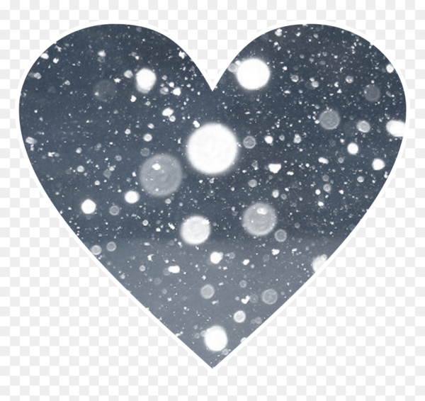 Наклейка снежок