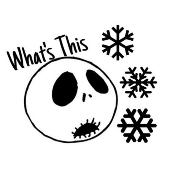 Стикер снегопад