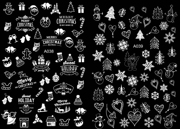 Зимние Стикеры