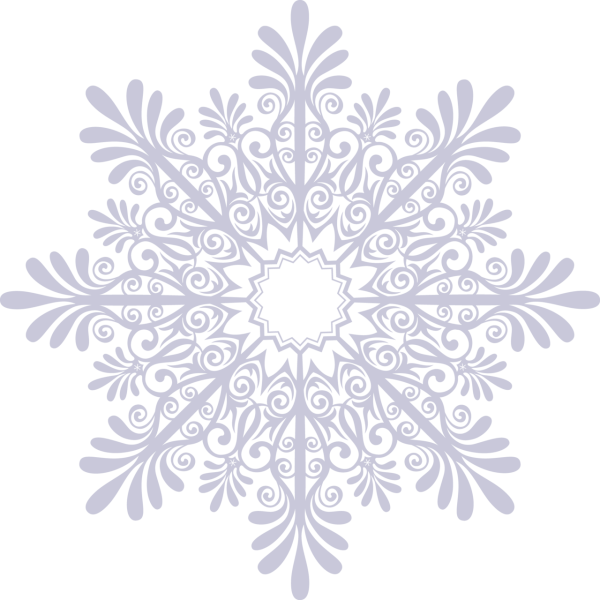 Снежинки на прозрачном фоне