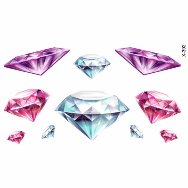 Наклейки Алмазы