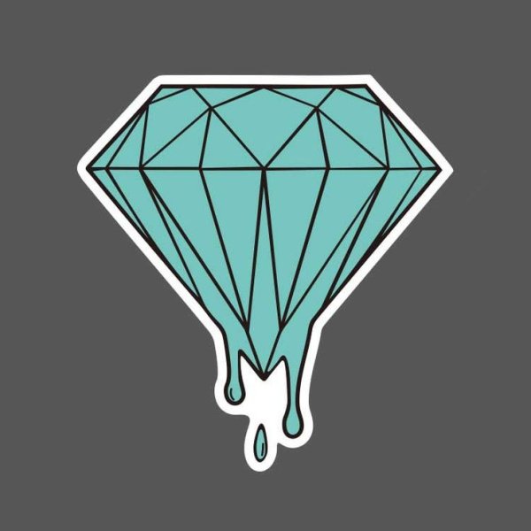 Наклейки Алмазы