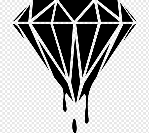 Алмаз на белом фоне