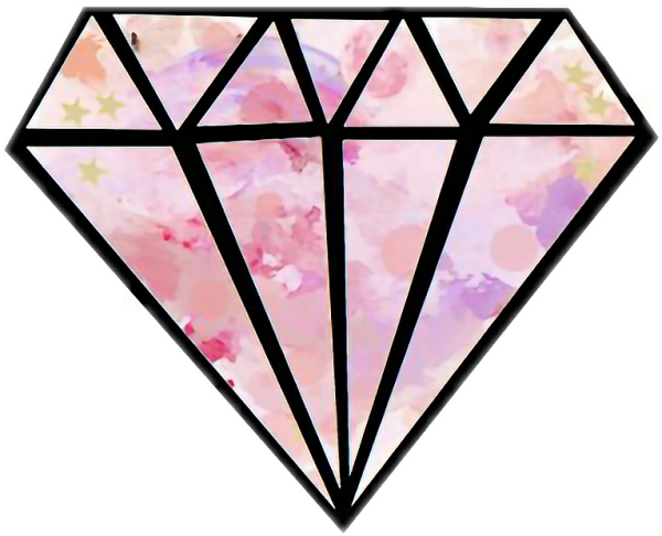 Стикеры Алмазы много