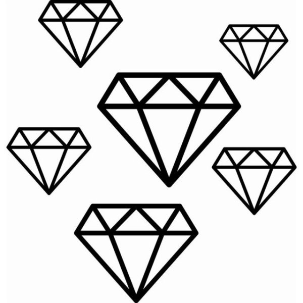 Бриллиант прозрачный