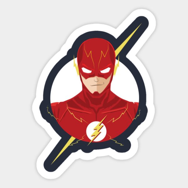 Флэш стикер