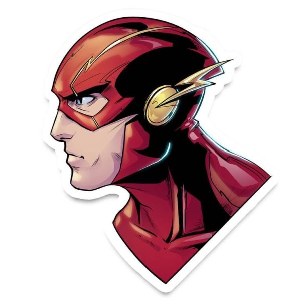 Наклейки флэш Барри Аллен