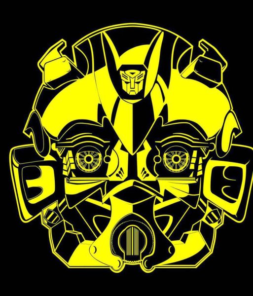 Голова Бамблби трансформеры Прайм