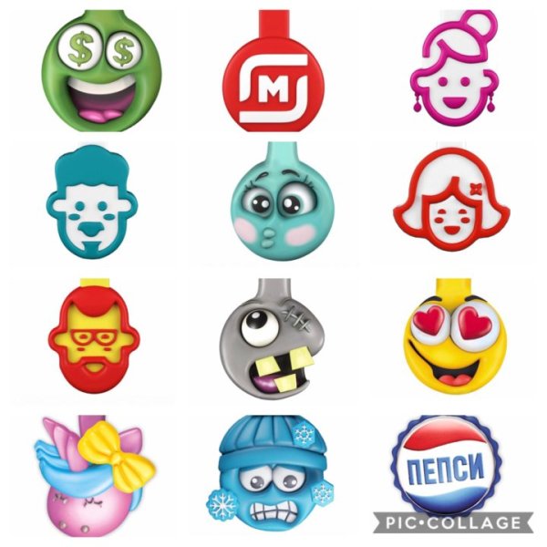 Скрепыши 1 в магните коллекция