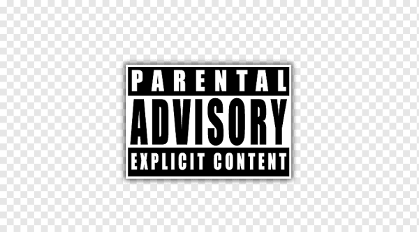 Parental Advisory наклейка