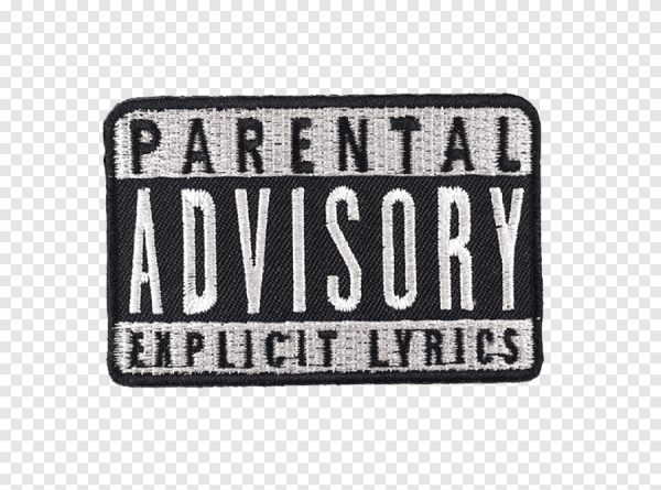 Стикер parental Advisory
