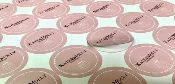 Наклейки с контурной резкой