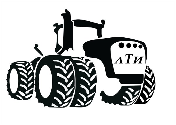 Трактор эмблема