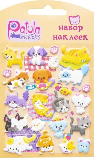 Patula Stickers мягкие машины