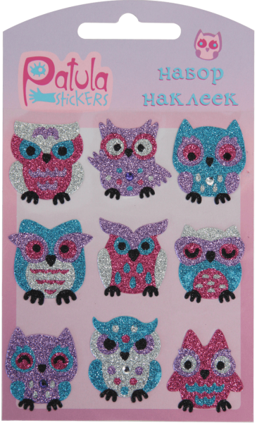 Блестящие наклейки