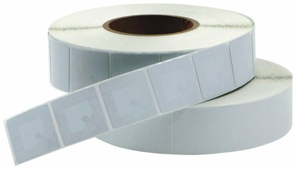 РЧ этикетка d40мм бел
