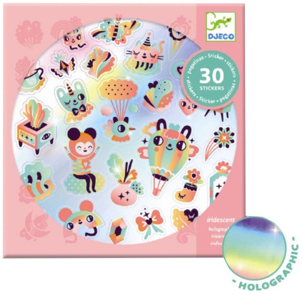 Набор объёмных наклеек Djeco puffy stikers