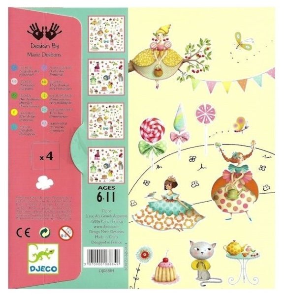 Набор наклеек Djeco 09261 под водой