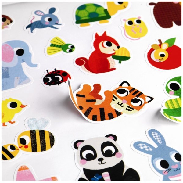 Многоразовые наклейки Djeco