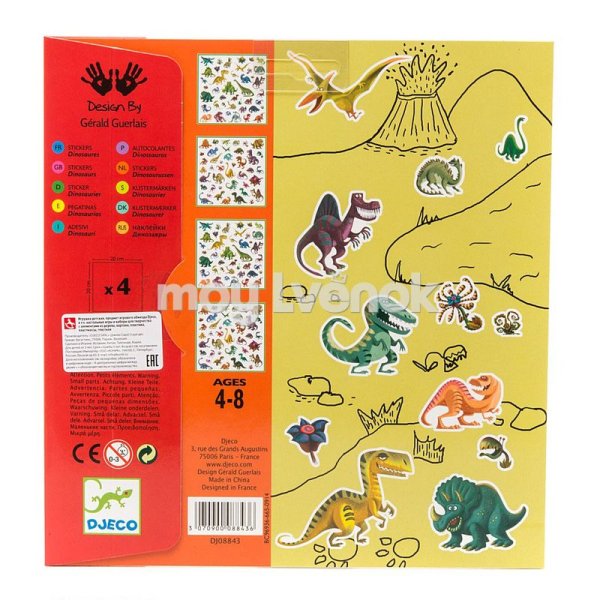 Наклейки Djeco «в дорогу»