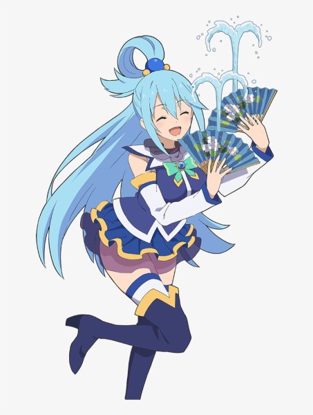 Аква коносуба с веерами