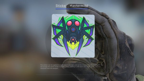 Королева боли наклейка CS go