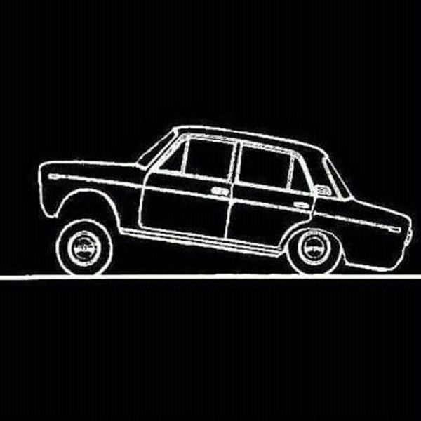 Азелов ВАЗ 2107 наклейка