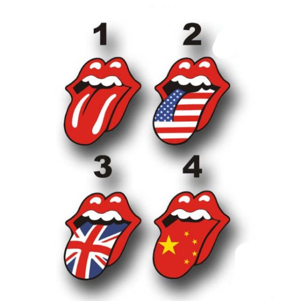 Наклейка Роллинг Роллинг стоунз