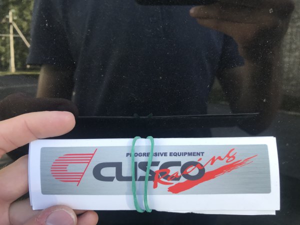 Наклейка на распорку Cusco