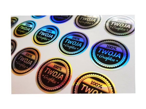 Наклейки с тиснением