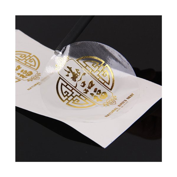 Наклейки фольгирование серебро