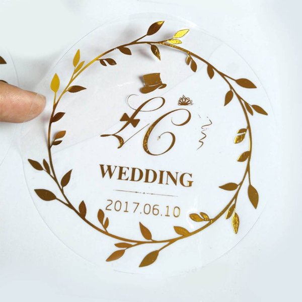 Фольгирование на прозрачной пленке