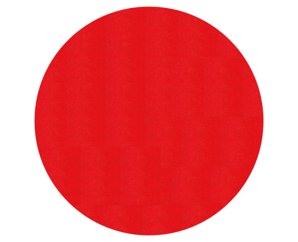 Прозрачный красный круг