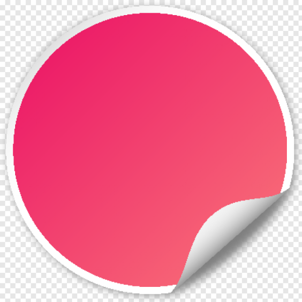 Золотая наклейка круглая